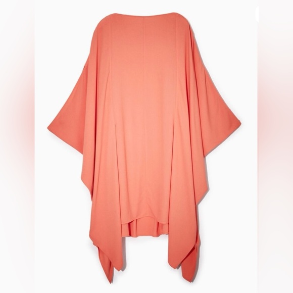 COS Asymmetrical Soft Coral Dress/Caftan - Picture 3 of 6